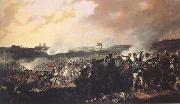 Denis Dighton The Battle of Waterloo: General advance of the British lines (mk25) oil